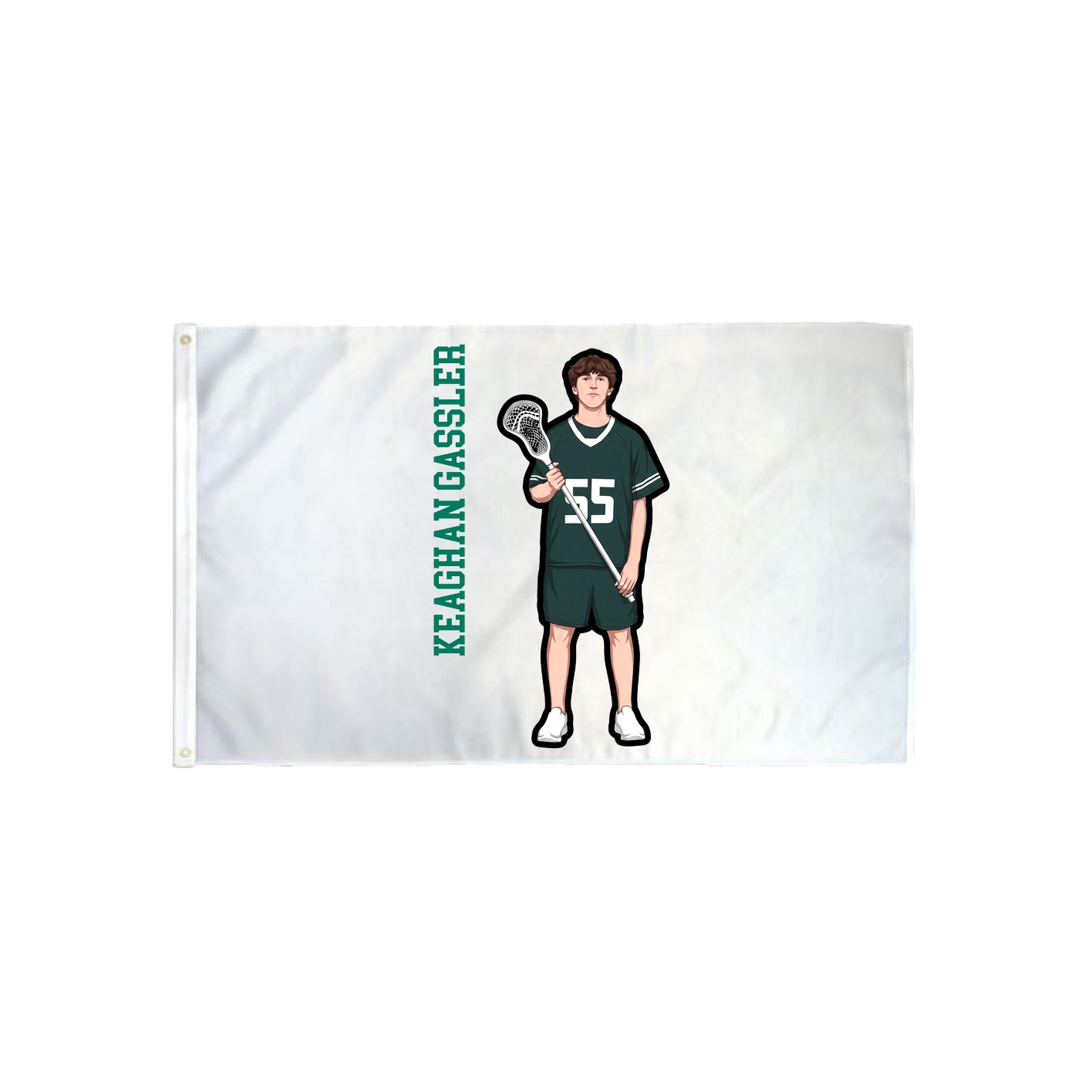 3x5 Flag — Name Vertical in Classic