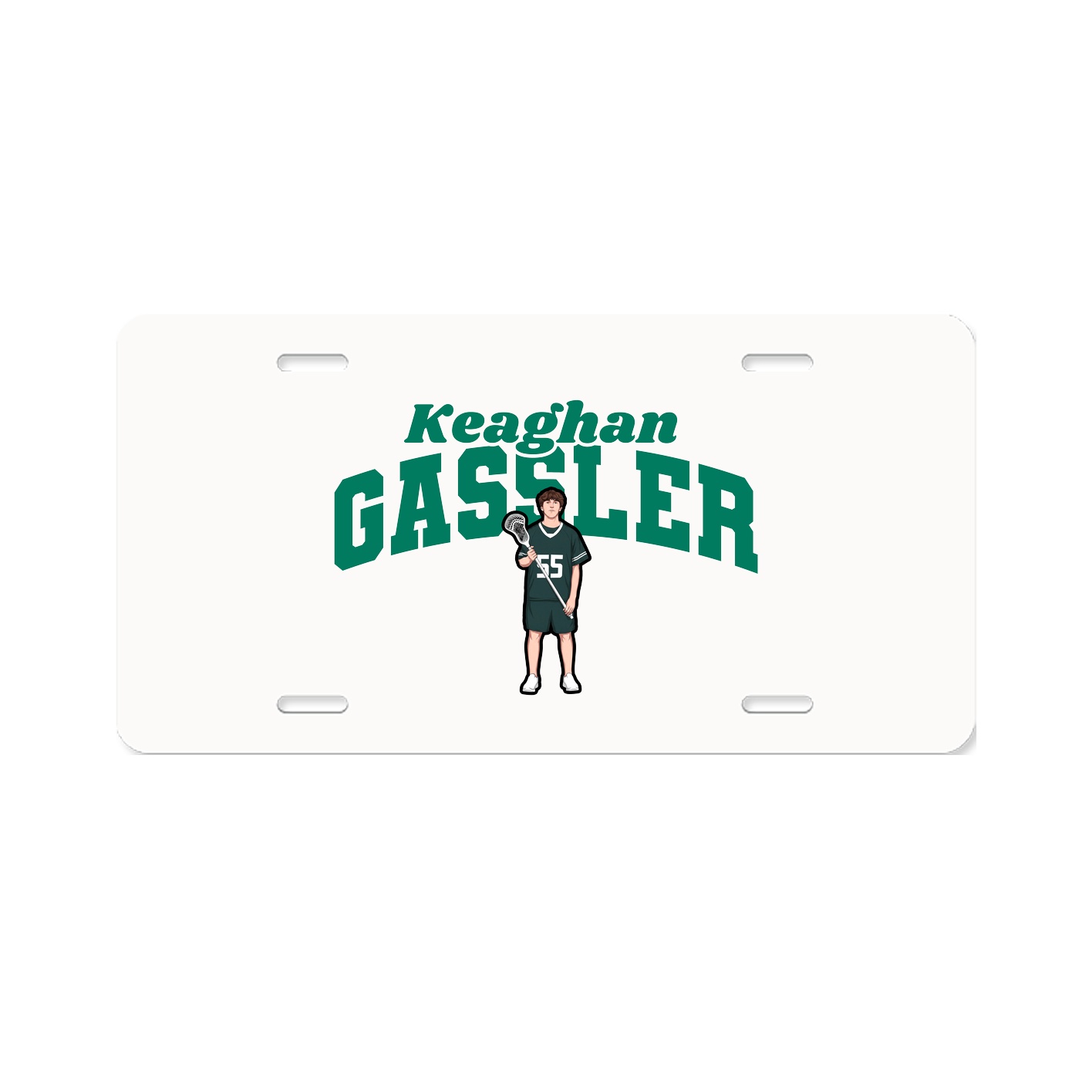 License Plate — Signature Arch in Classic