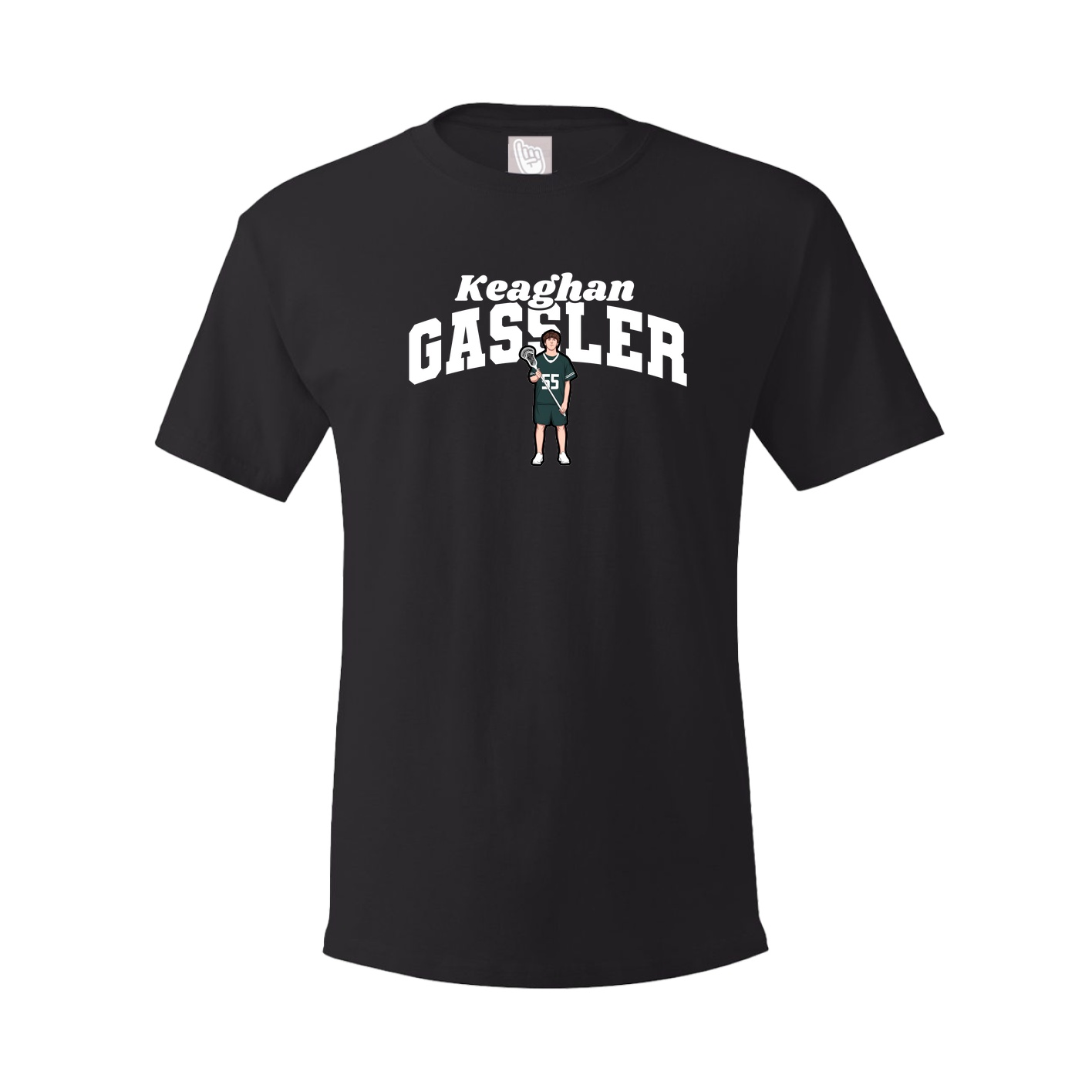 Youth Tee — Signature Arch in Black
