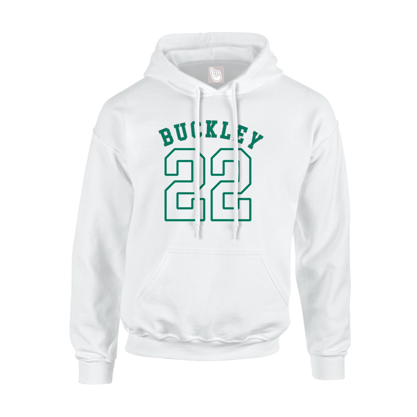 Hoodie — Shirsey Arch in White