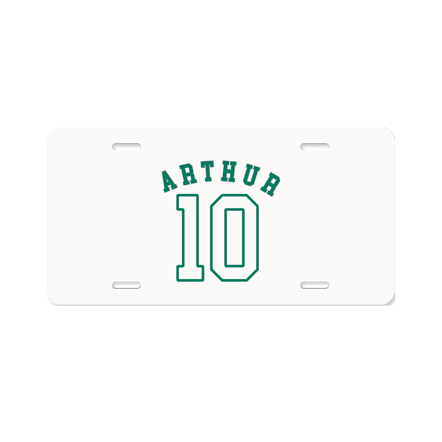 License Plate — Shirsey Arch in Classic