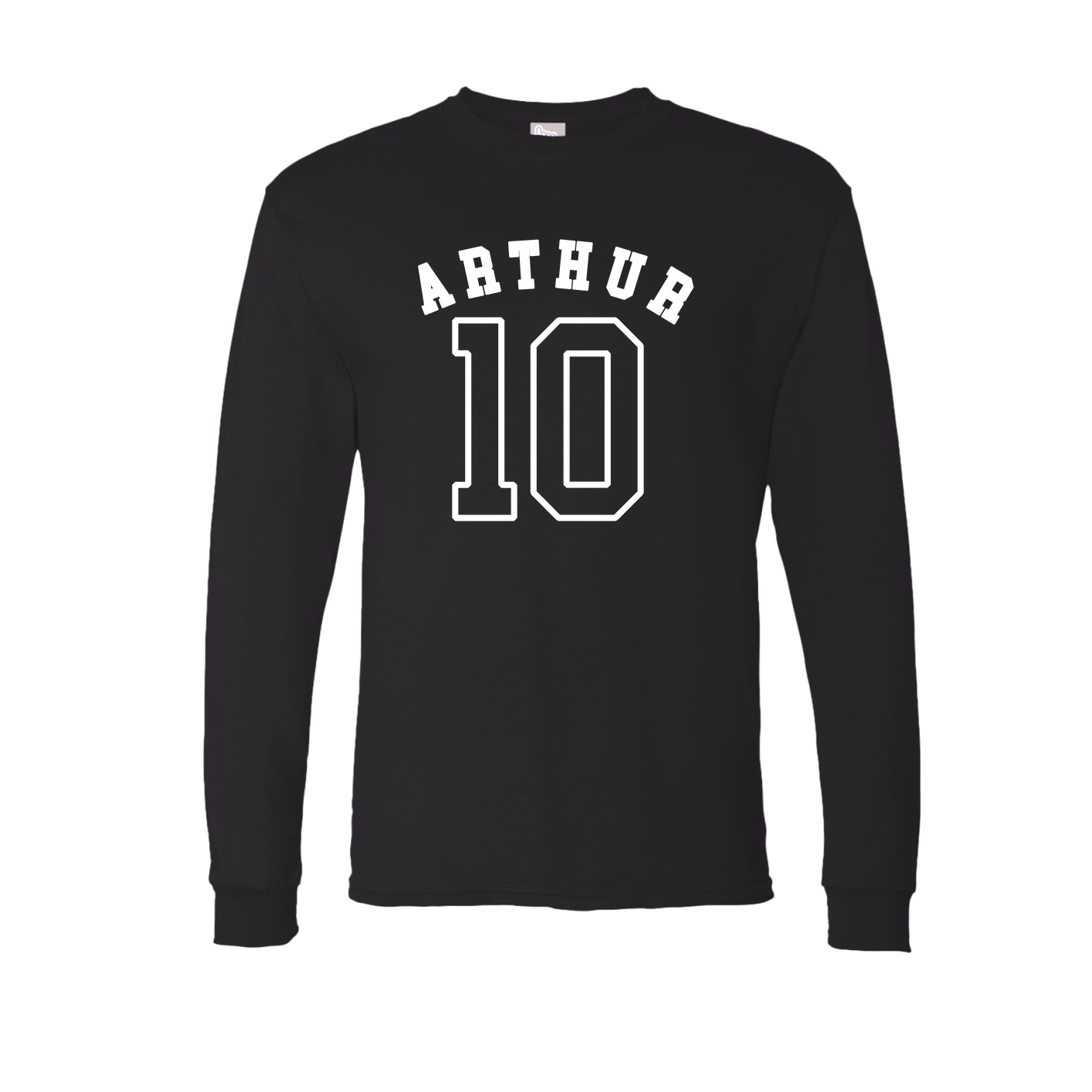 Long Sleeve Tee — Shirsey Arch in Black