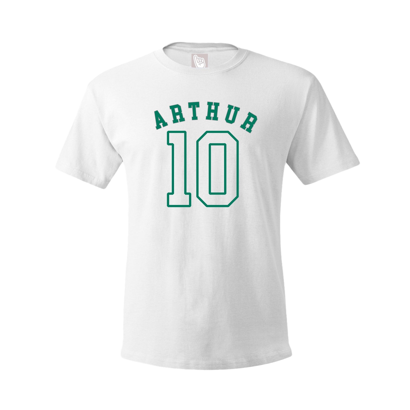 Youth Tee — Shirsey Arch in White