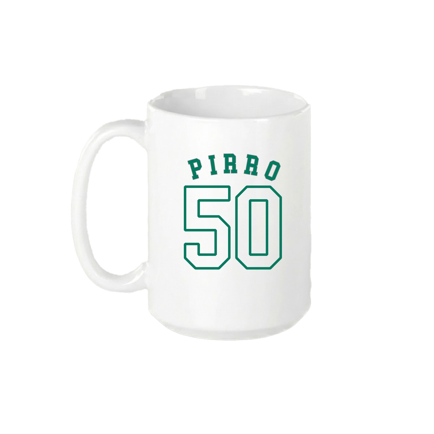 15oz Coffee Mug — Shirsey Arch in White