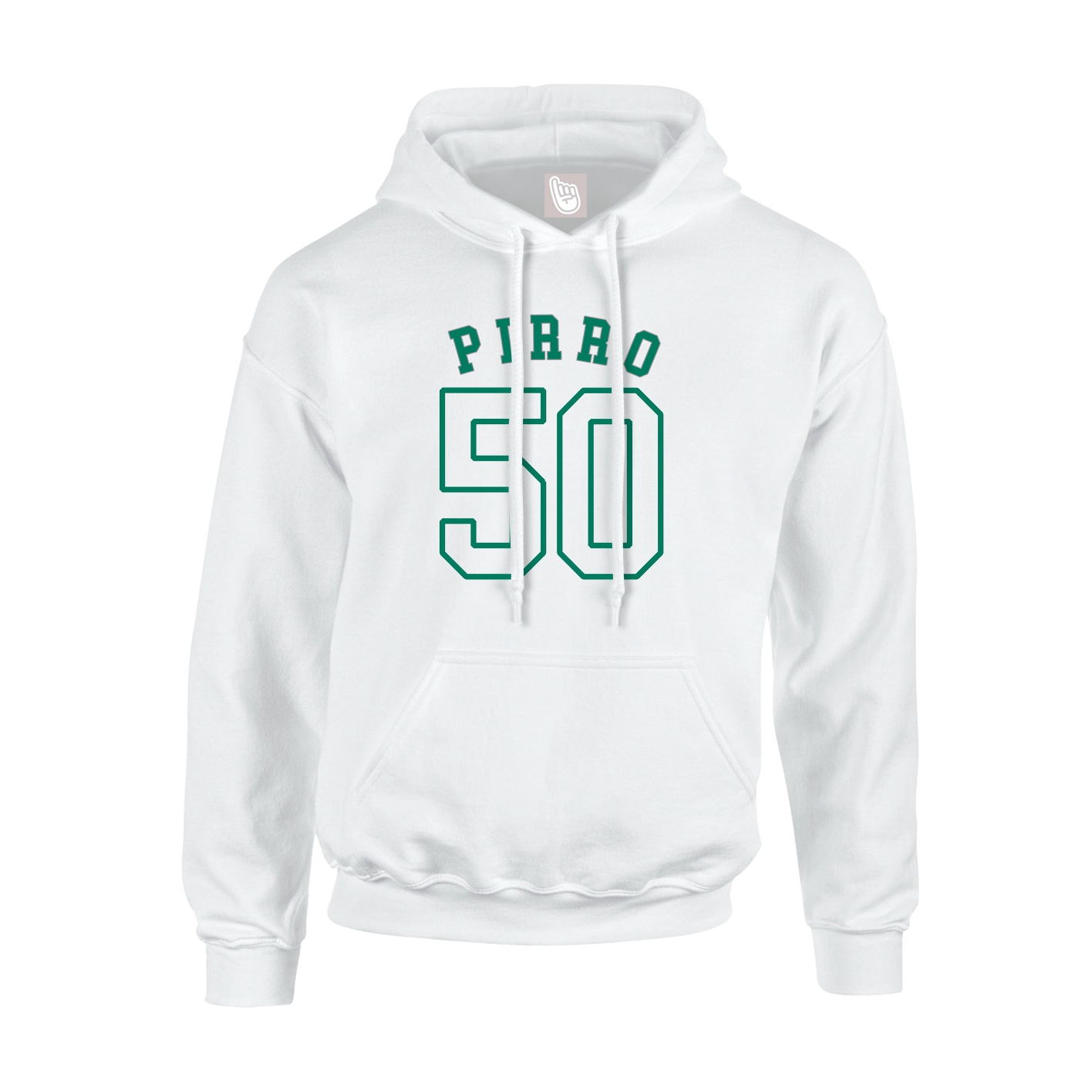 Hoodie — Shirsey Arch in White