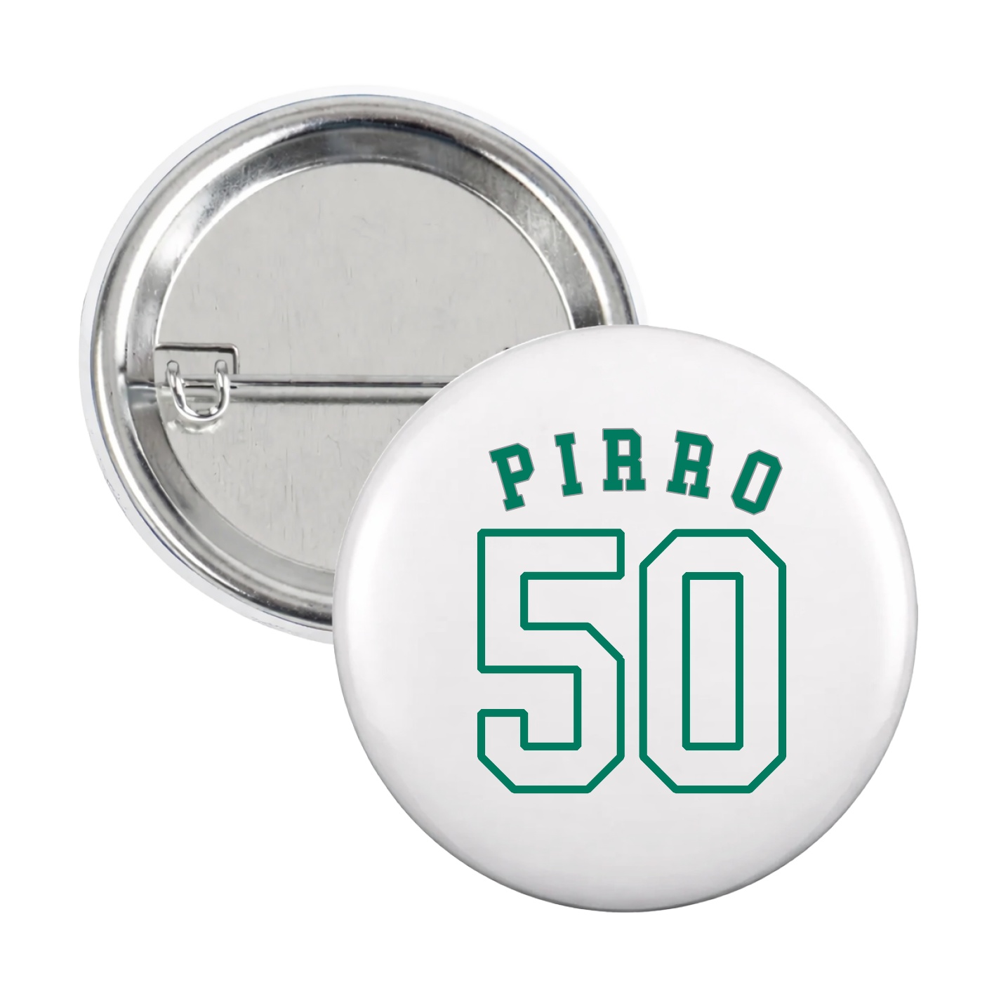 Game Day Button — Shirsey Arch in White