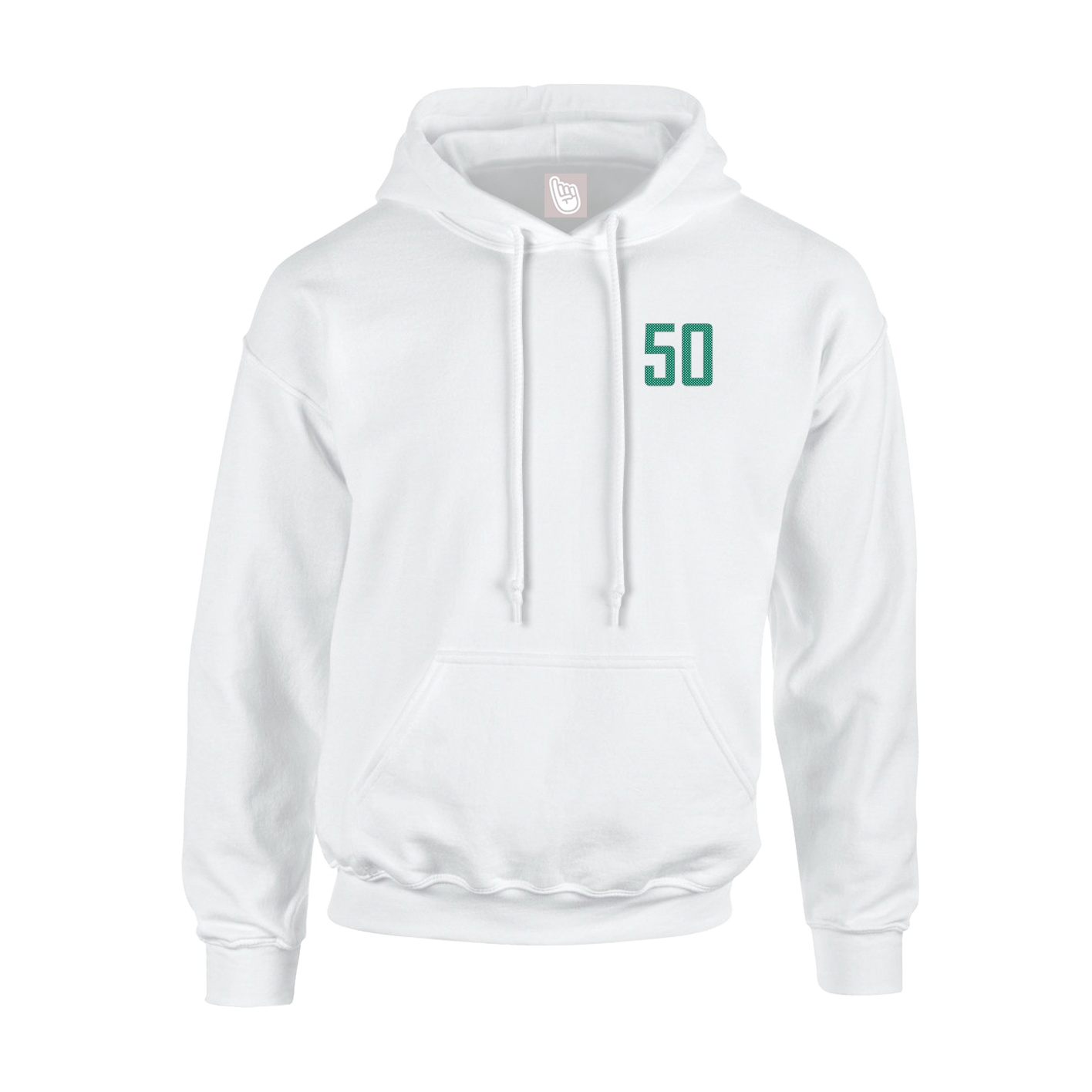 Hoodie — Front Shirsy in White