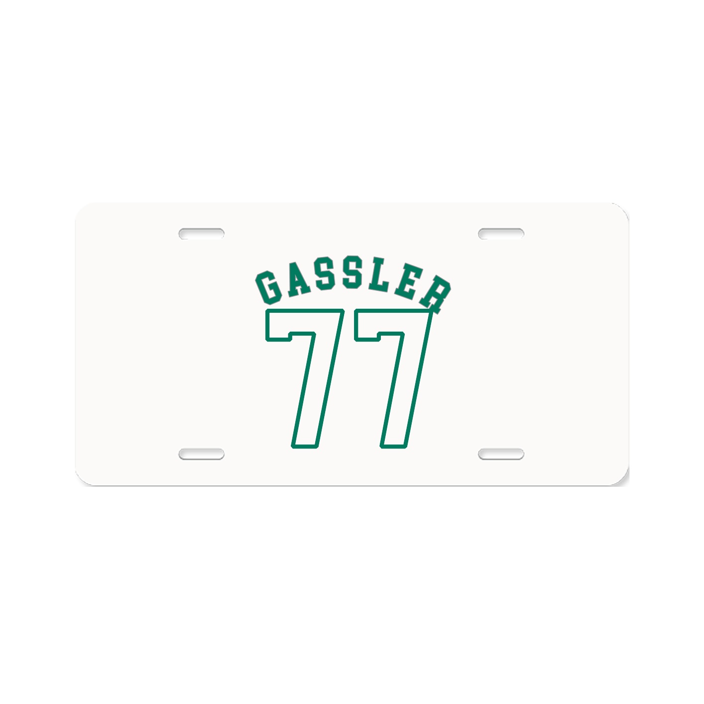License Plate — Shirsey Arch in Classic