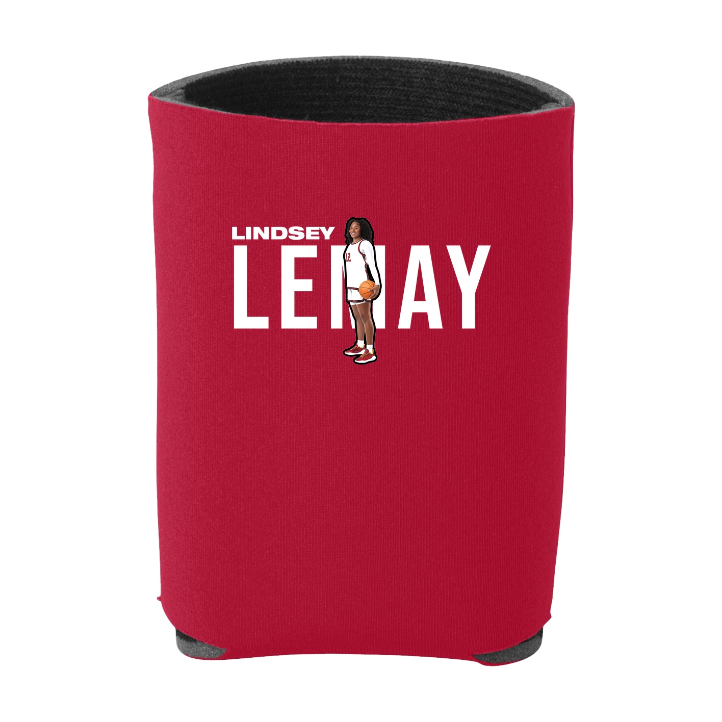 Can Holder — Player Name in Red