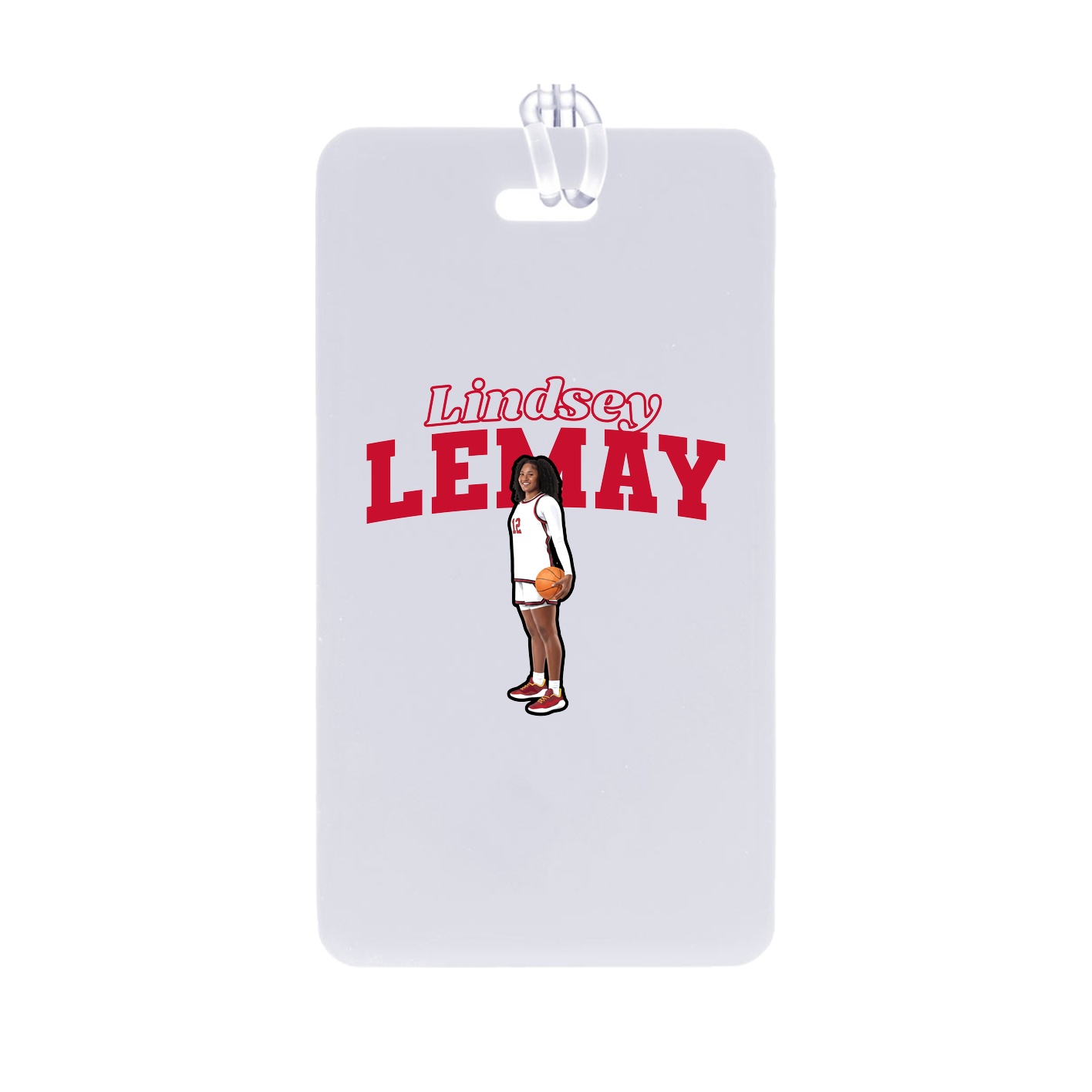 Bag Tag — Name Arch in Classic