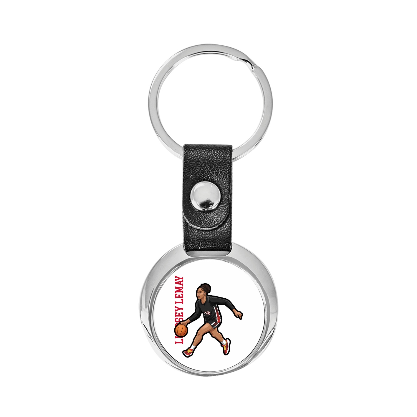 Key Chain — Name Vertical in Classic