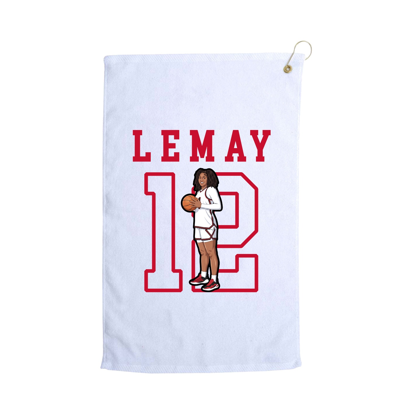 Golf Towel — Shirsey in White