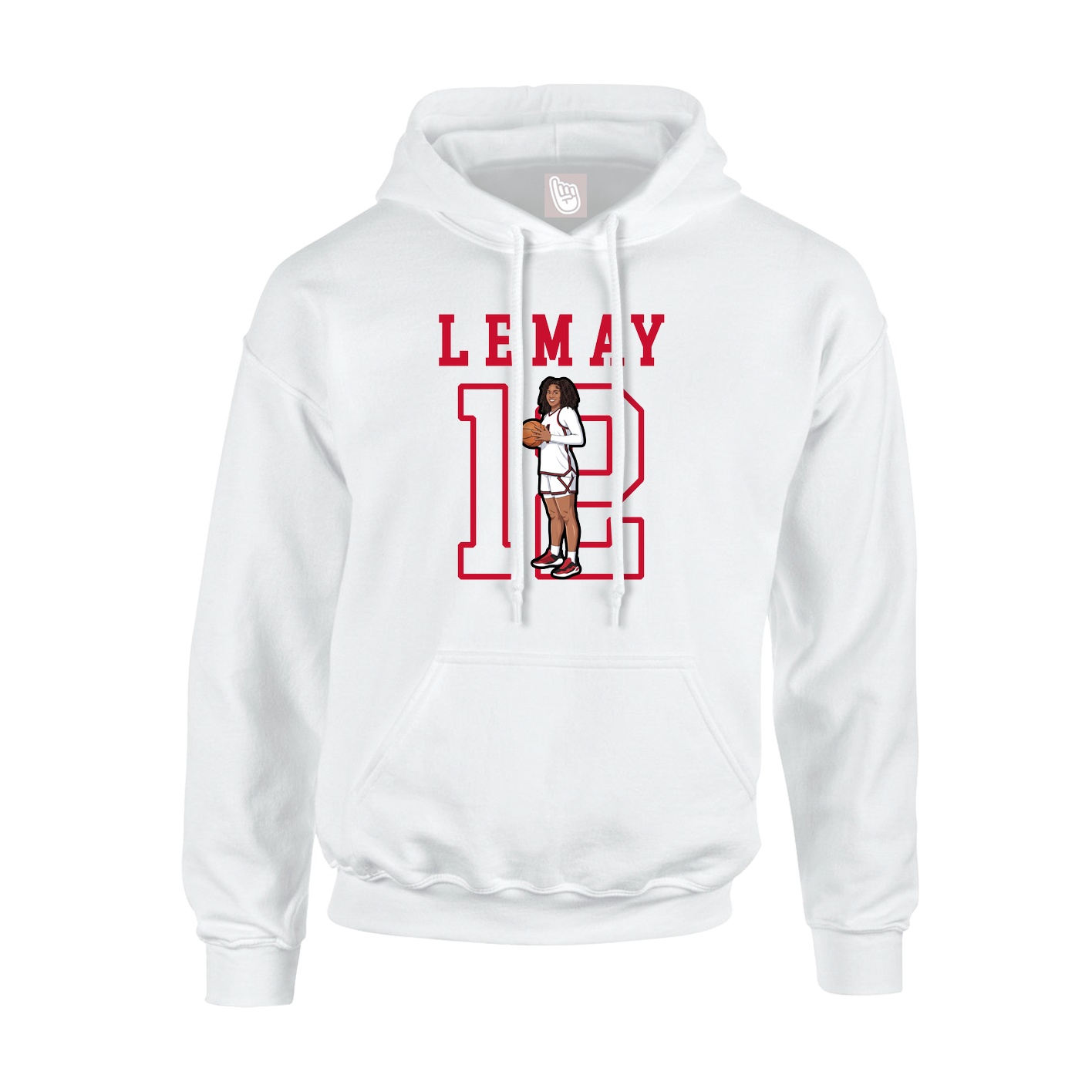 Hoodie — Shirsey in White