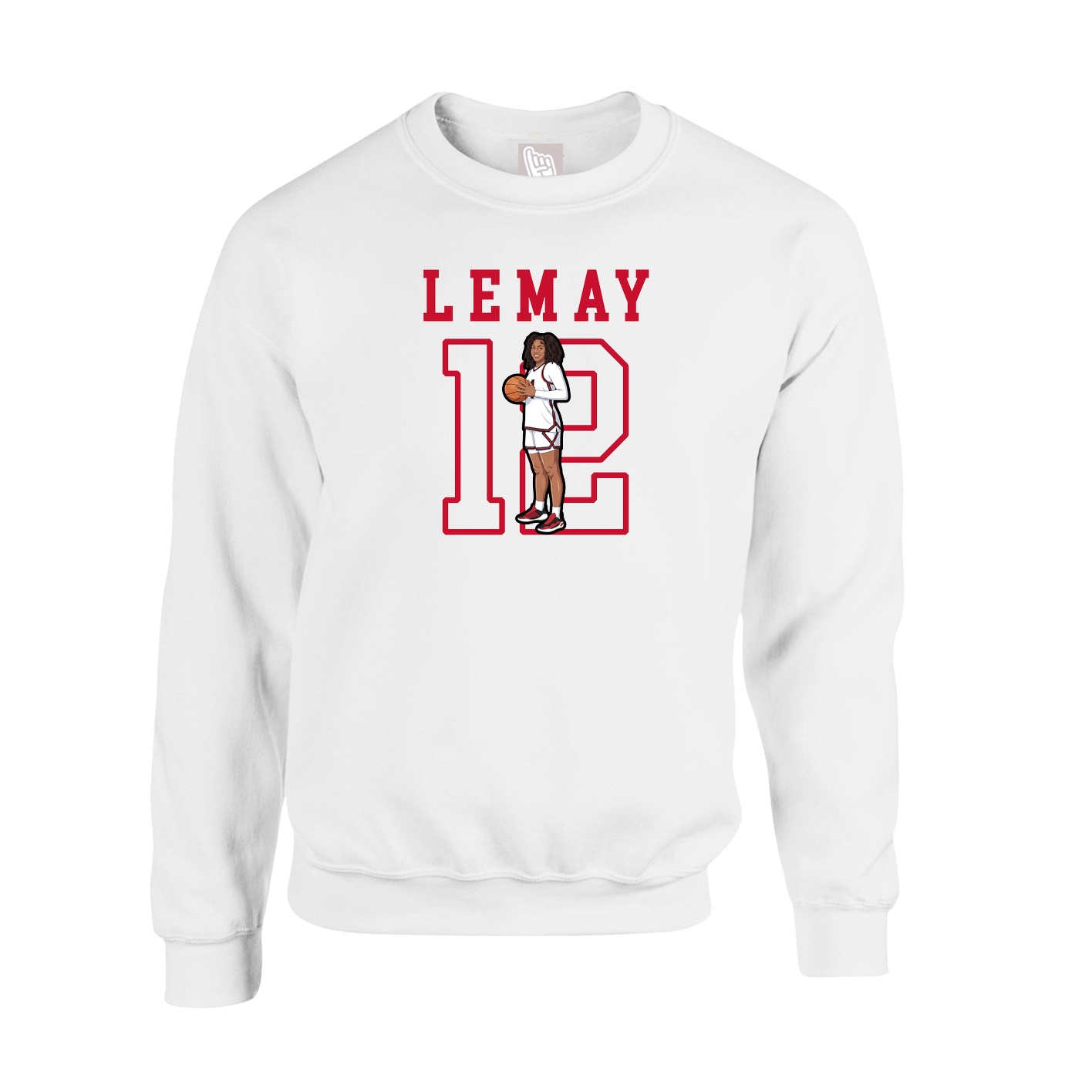 Fleece Crew — Shirsey in White