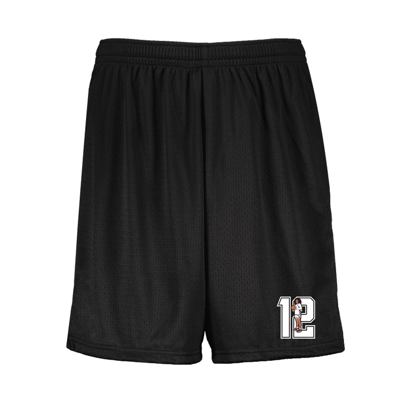 Shorts — Number in Black
