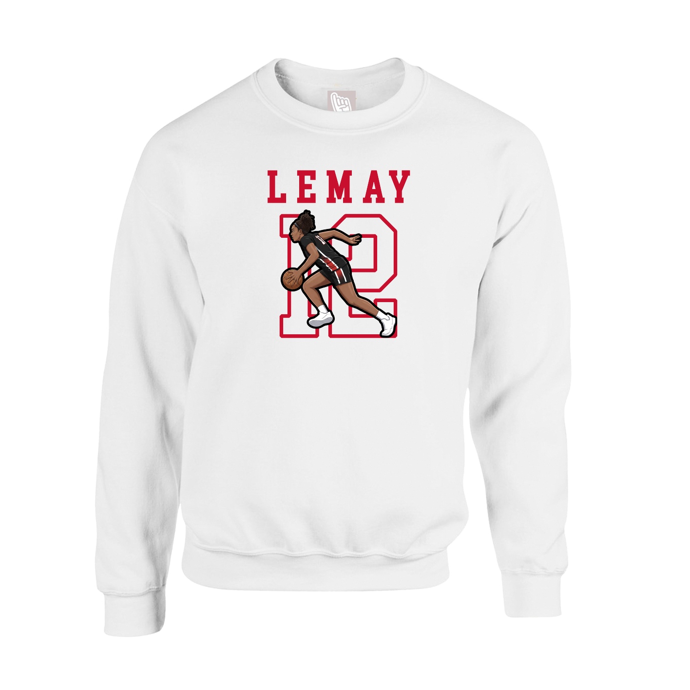 Fleece Crew — Shirsey in White