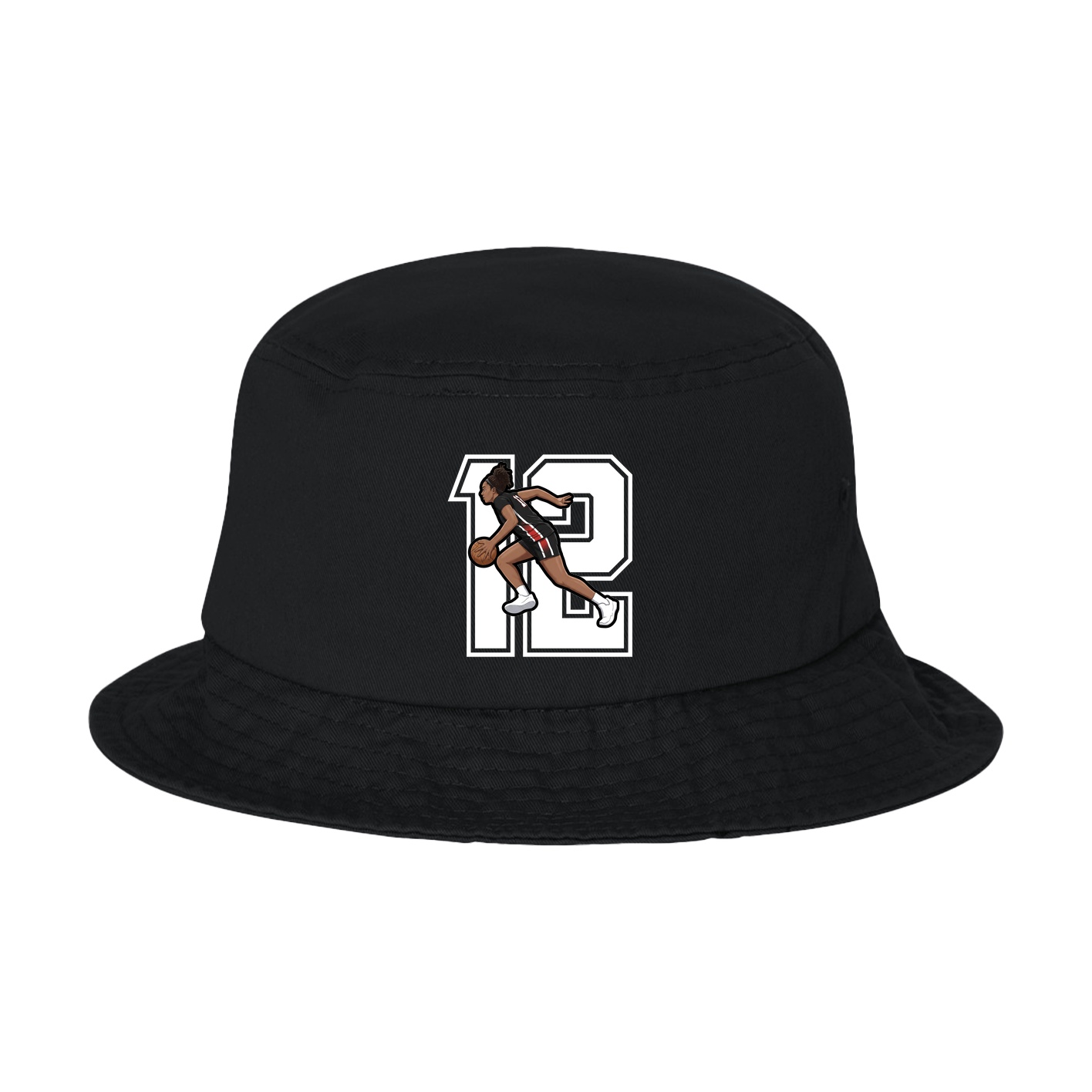 Bucket Cap — Number in Black