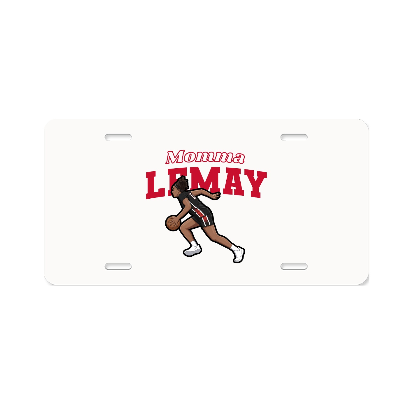 License Plate — Mothers Day Block in Classic
