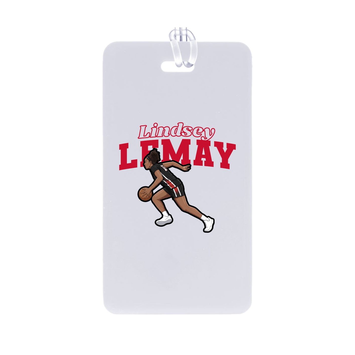 Bag Tag — Name Arch in Classic