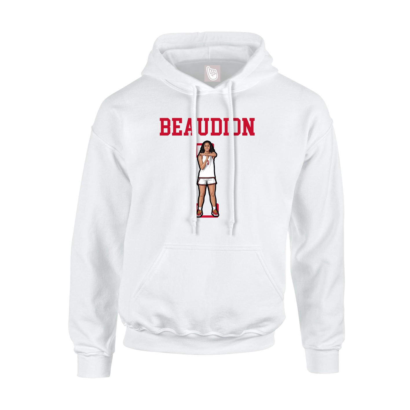 Hoodie — Shirsey in White