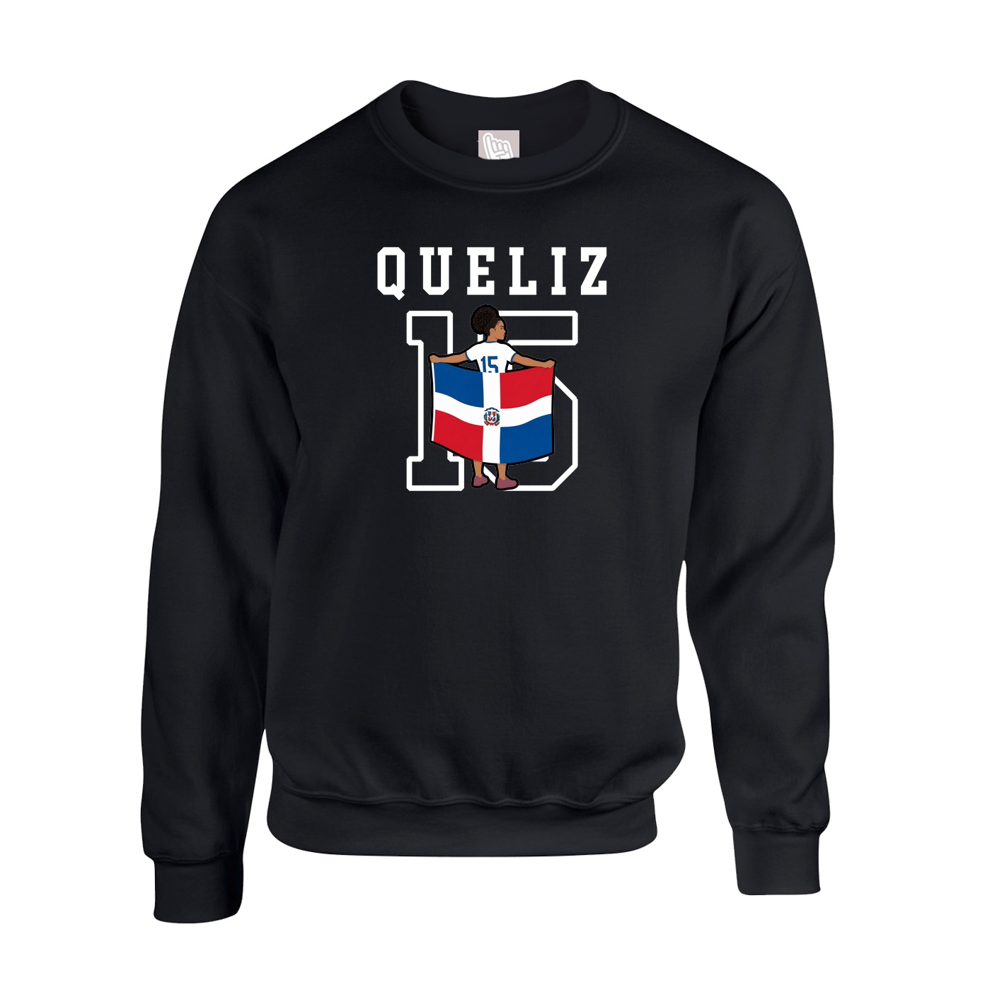 Fleece Crew — Shirsey in Black