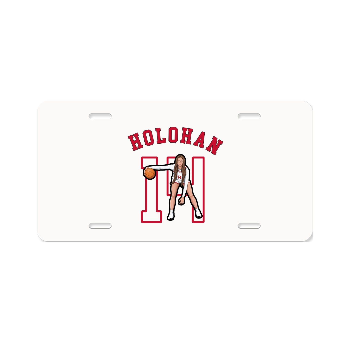 License Plate — Shirsey Arch in Classic