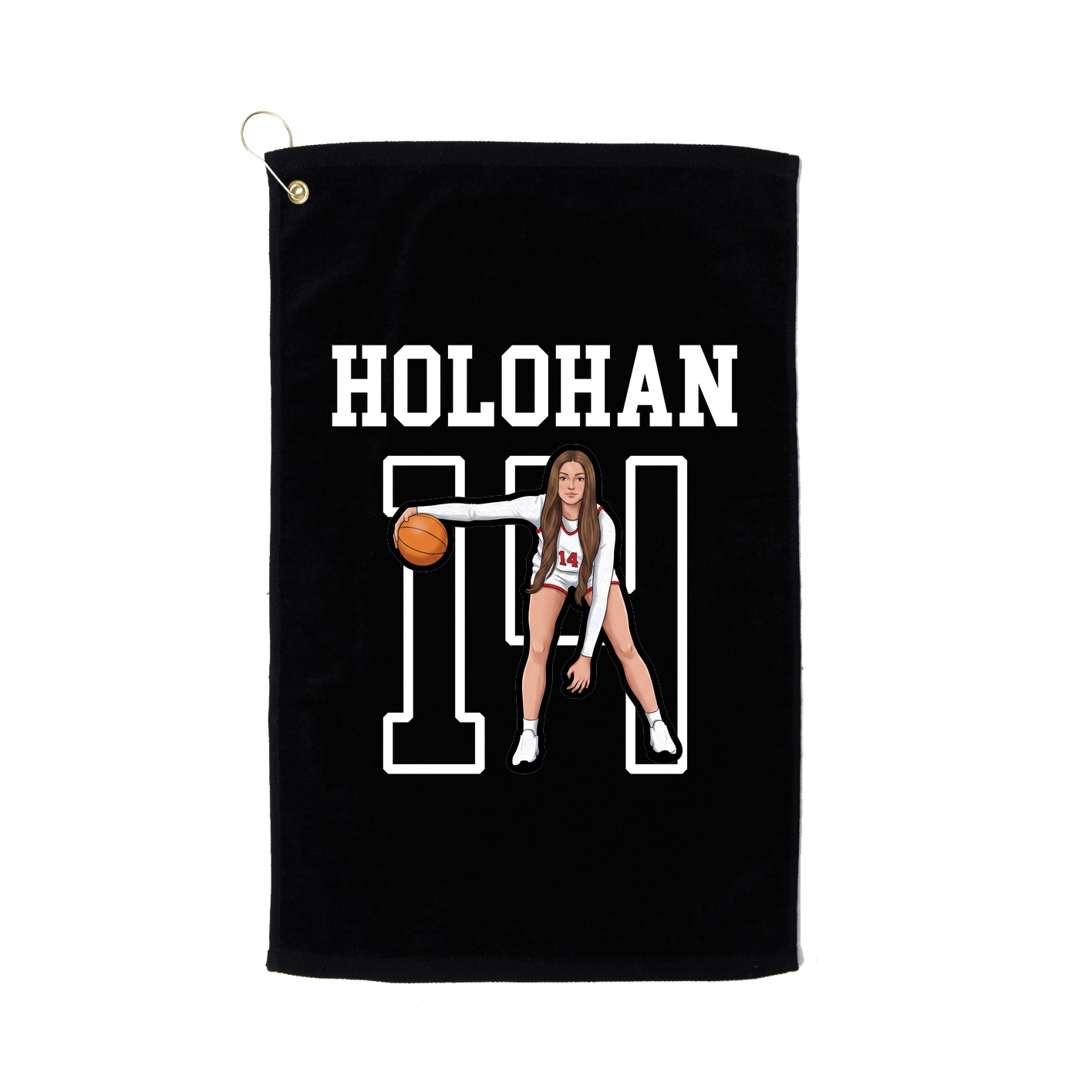 Golf Towel — Shirsey in Black