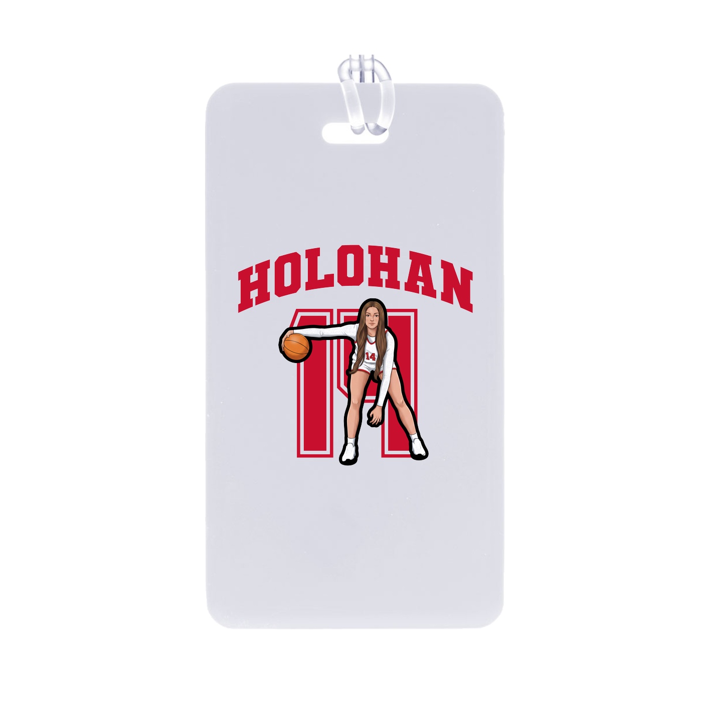 Bag Tag — Number in Classic