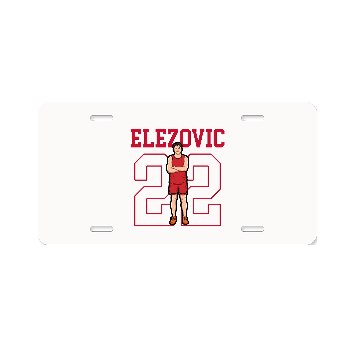 License Plate — Shirsey in Classic