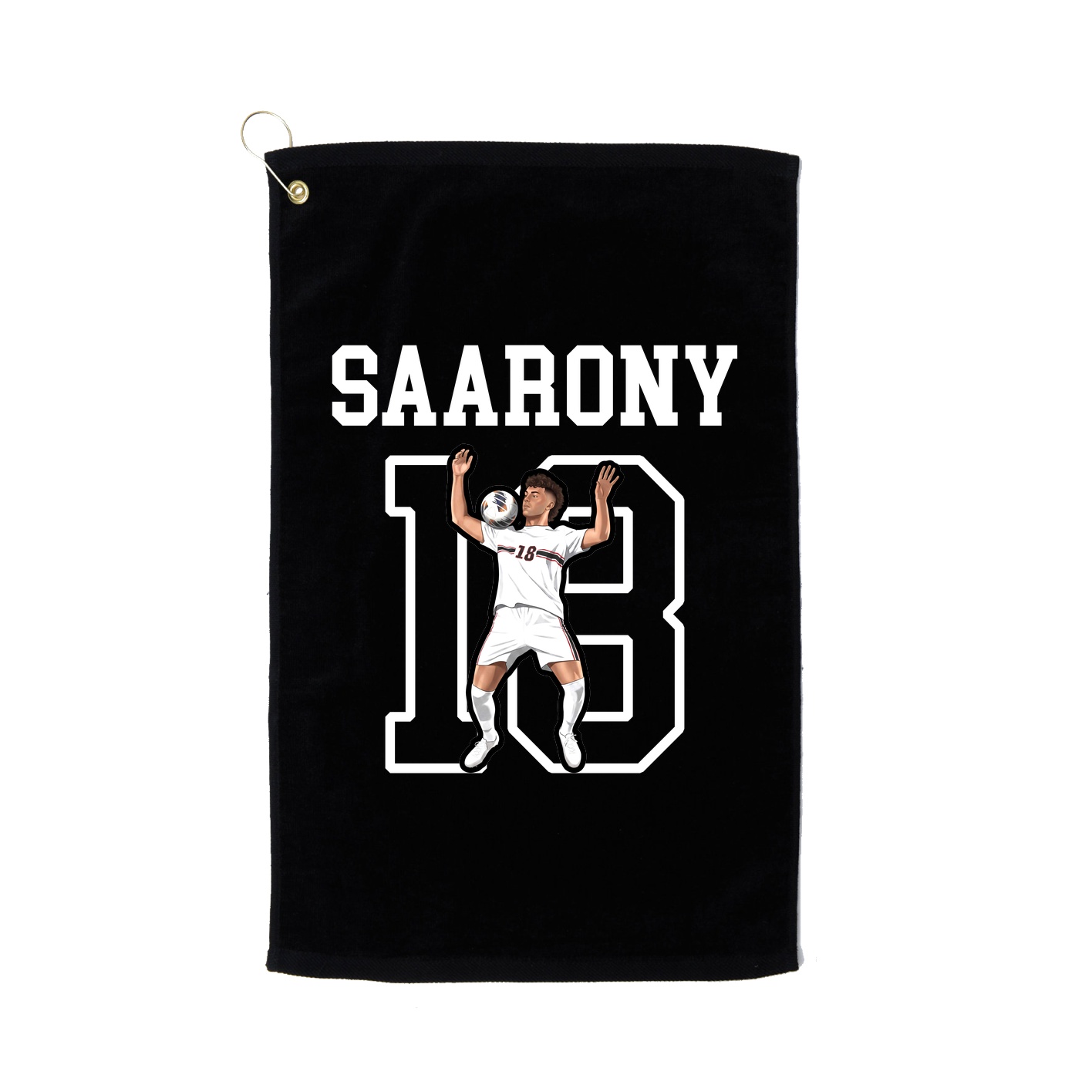 Golf Towel — Shirsey in Black