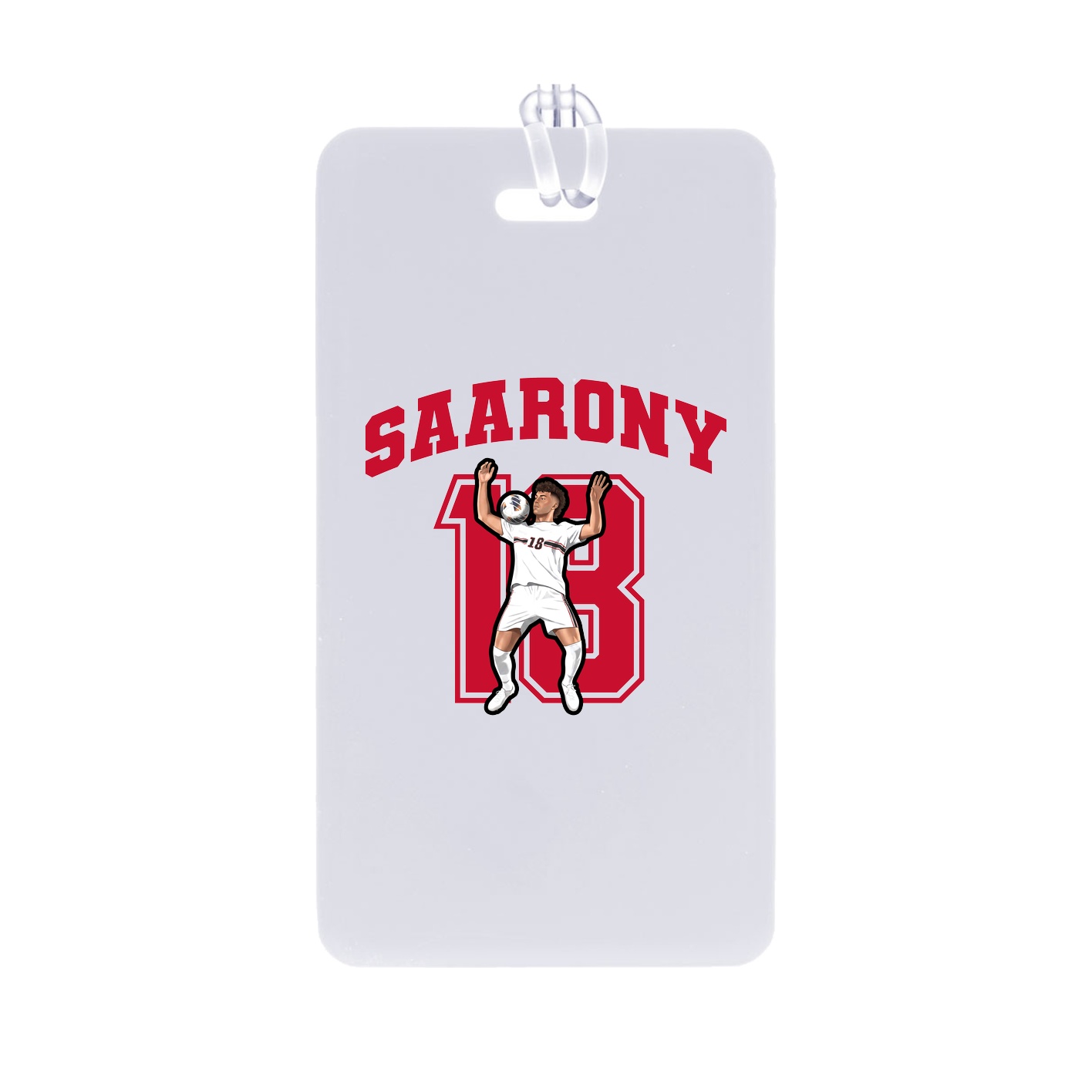 Bag Tag — Number in Classic