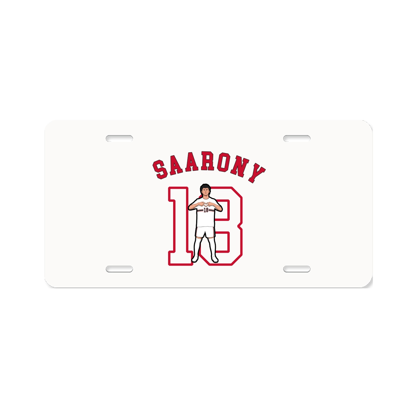 License Plate — Shirsey Arch in Classic