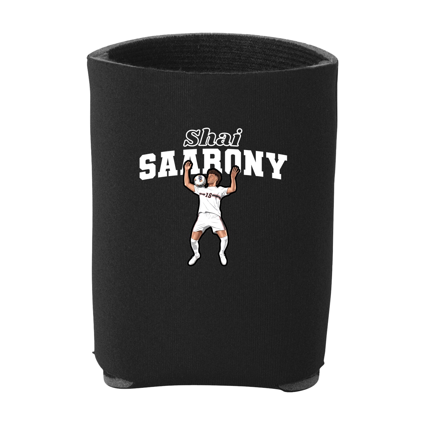 Can Holder — Name Arch in Black