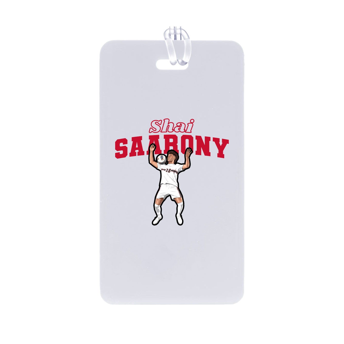 Bag Tag — Name Arch in Classic
