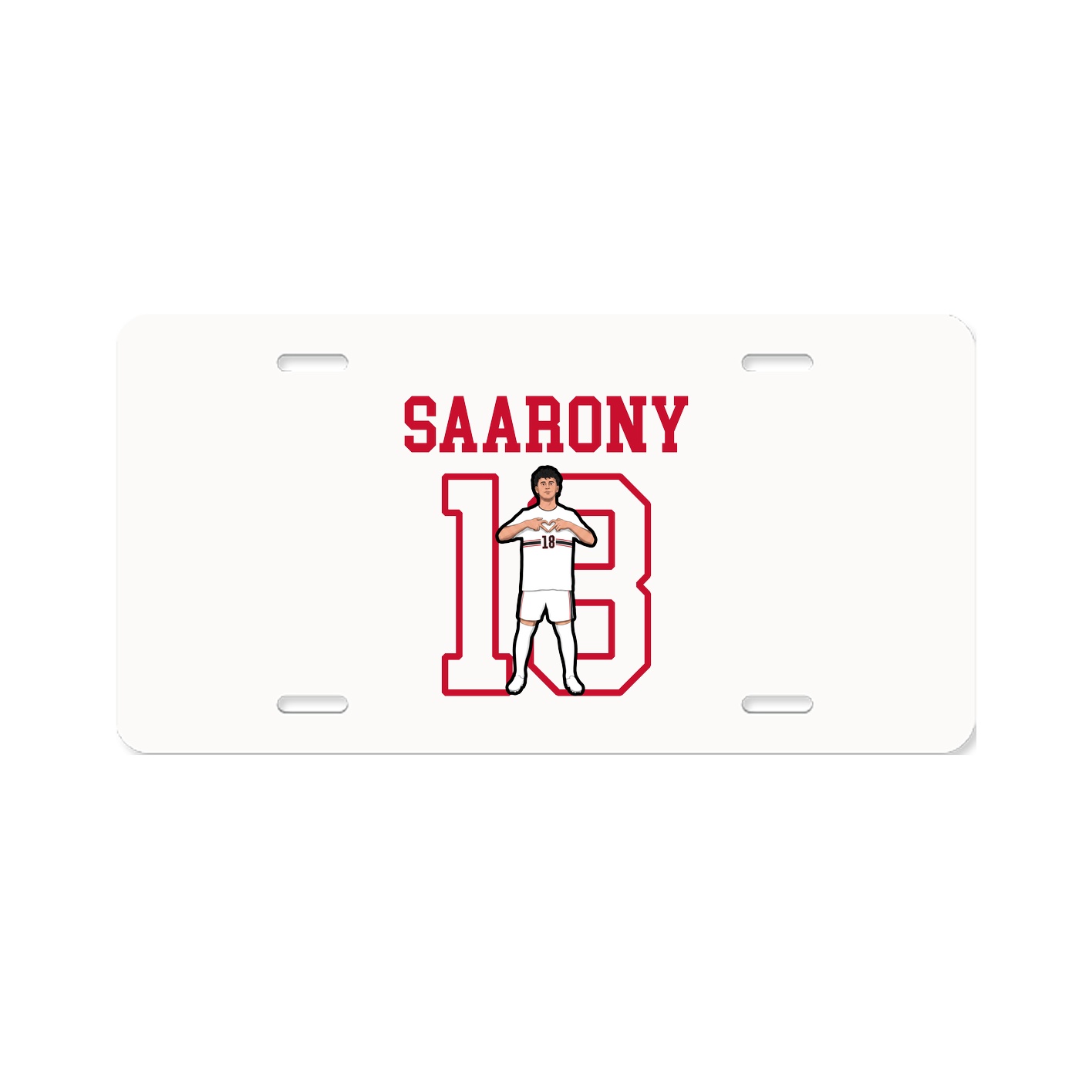 License Plate — Shirsey in Classic