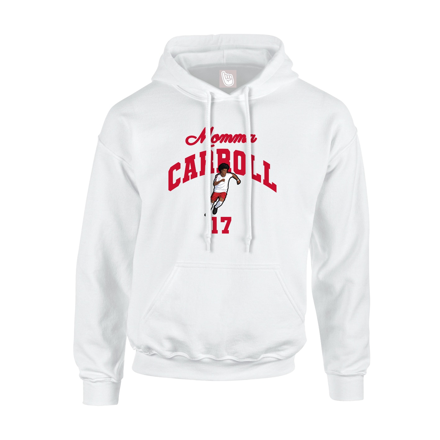 Youth Hoodie — Mothers Day Arch in White