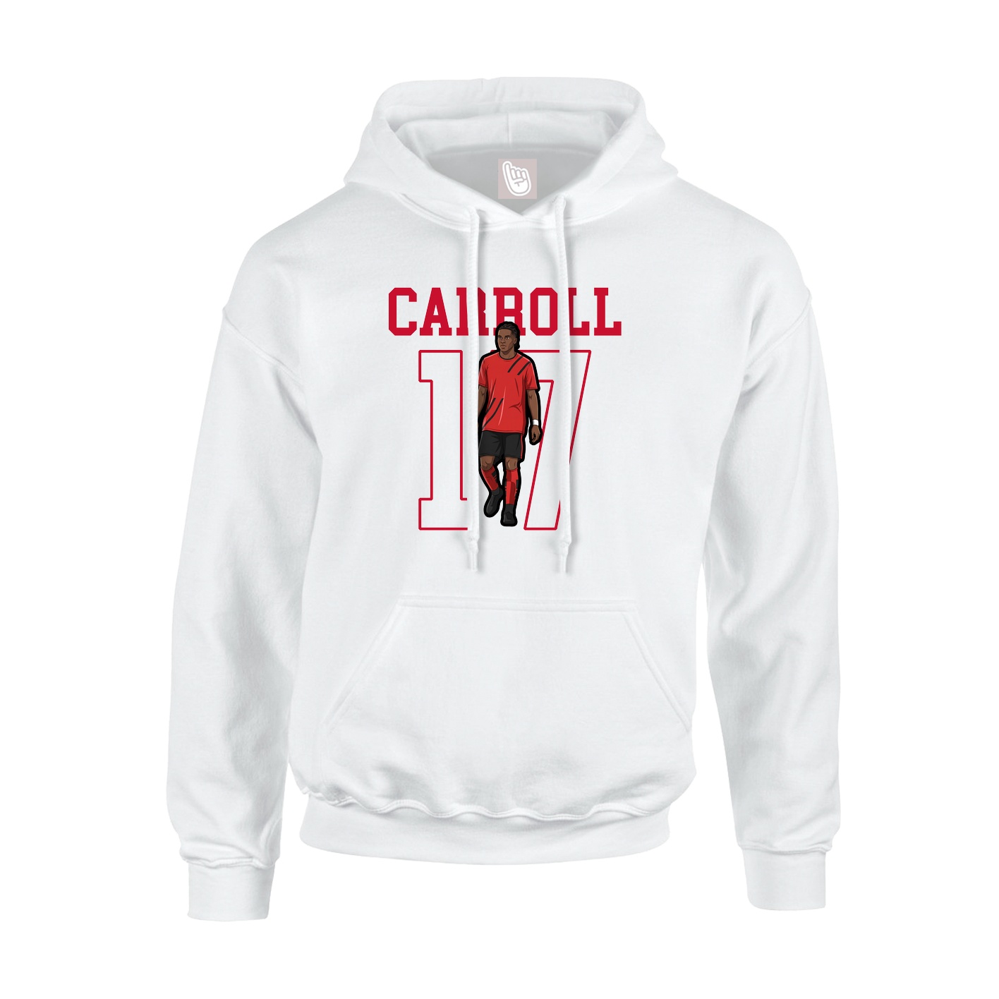 Hoodie — Shirsey in White