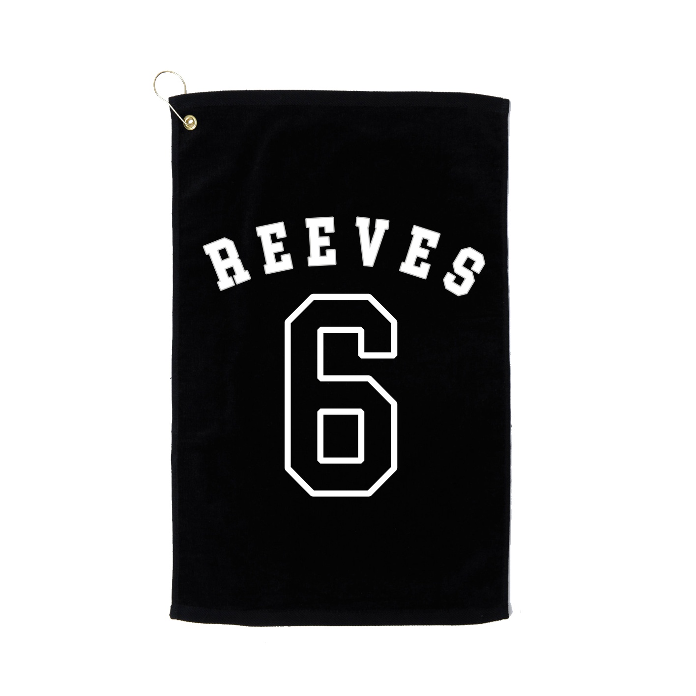 Golf Towel — Shirsey Arch in Black
