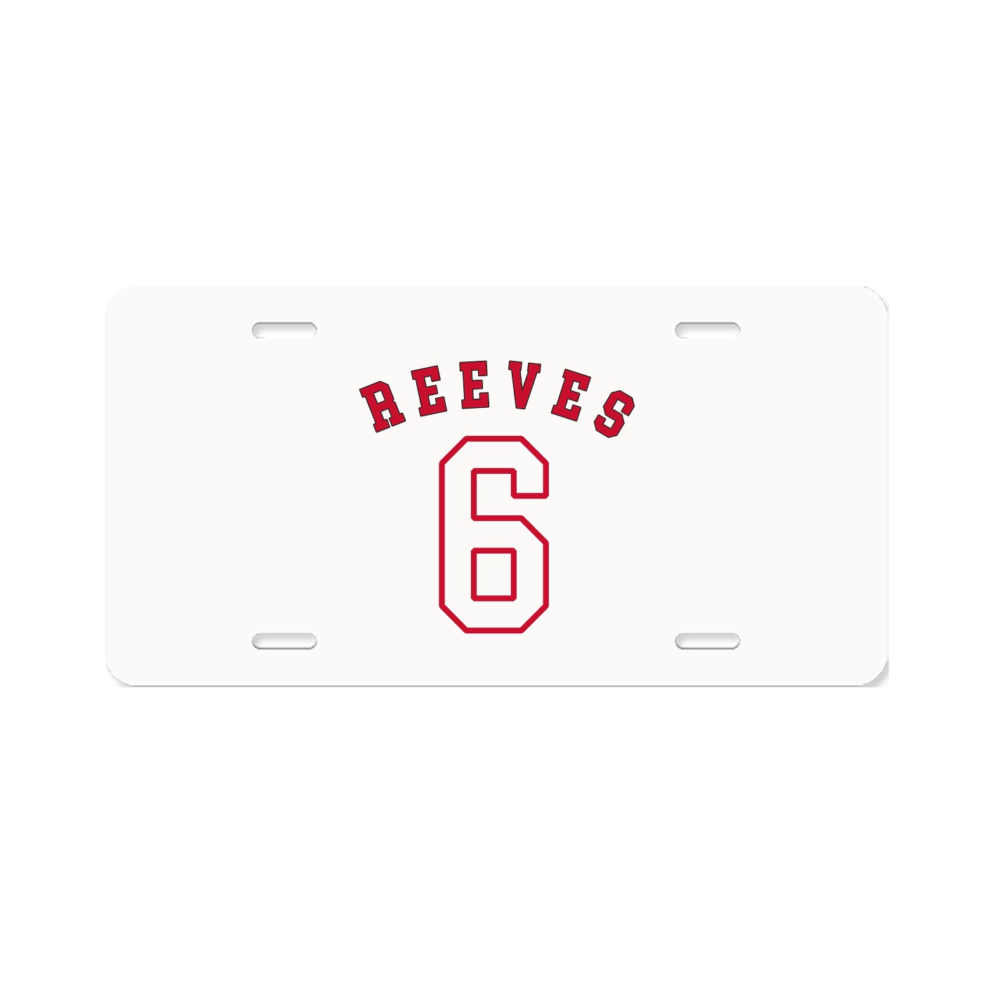 License Plate — Shirsey Arch in Classic