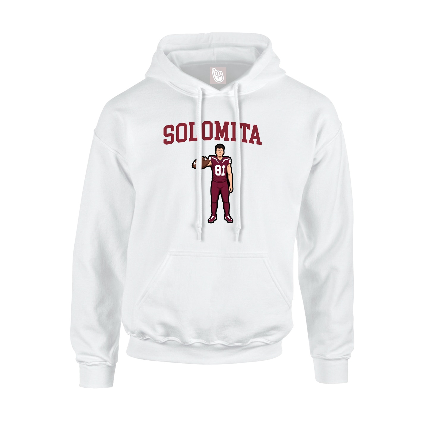 Hoodie — Shirsey in White
