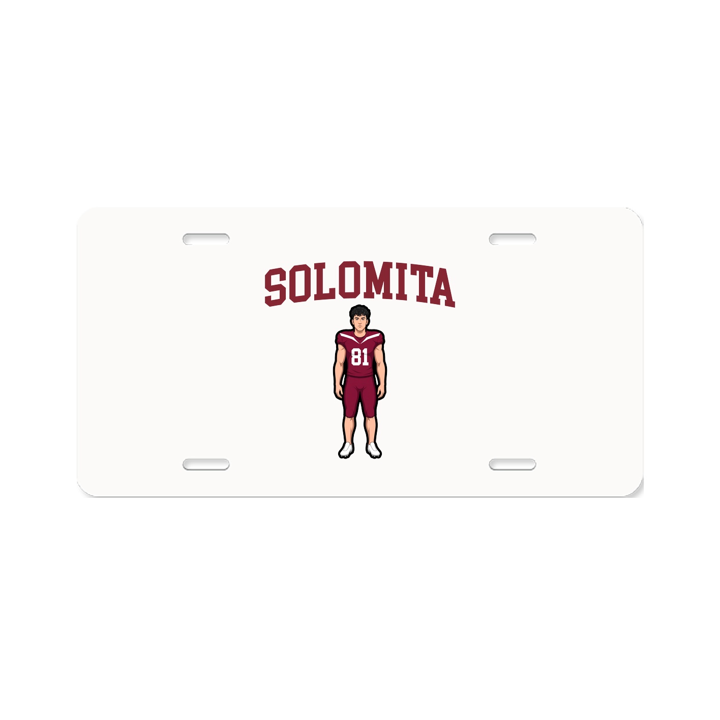 License Plate — Shirsey in Classic