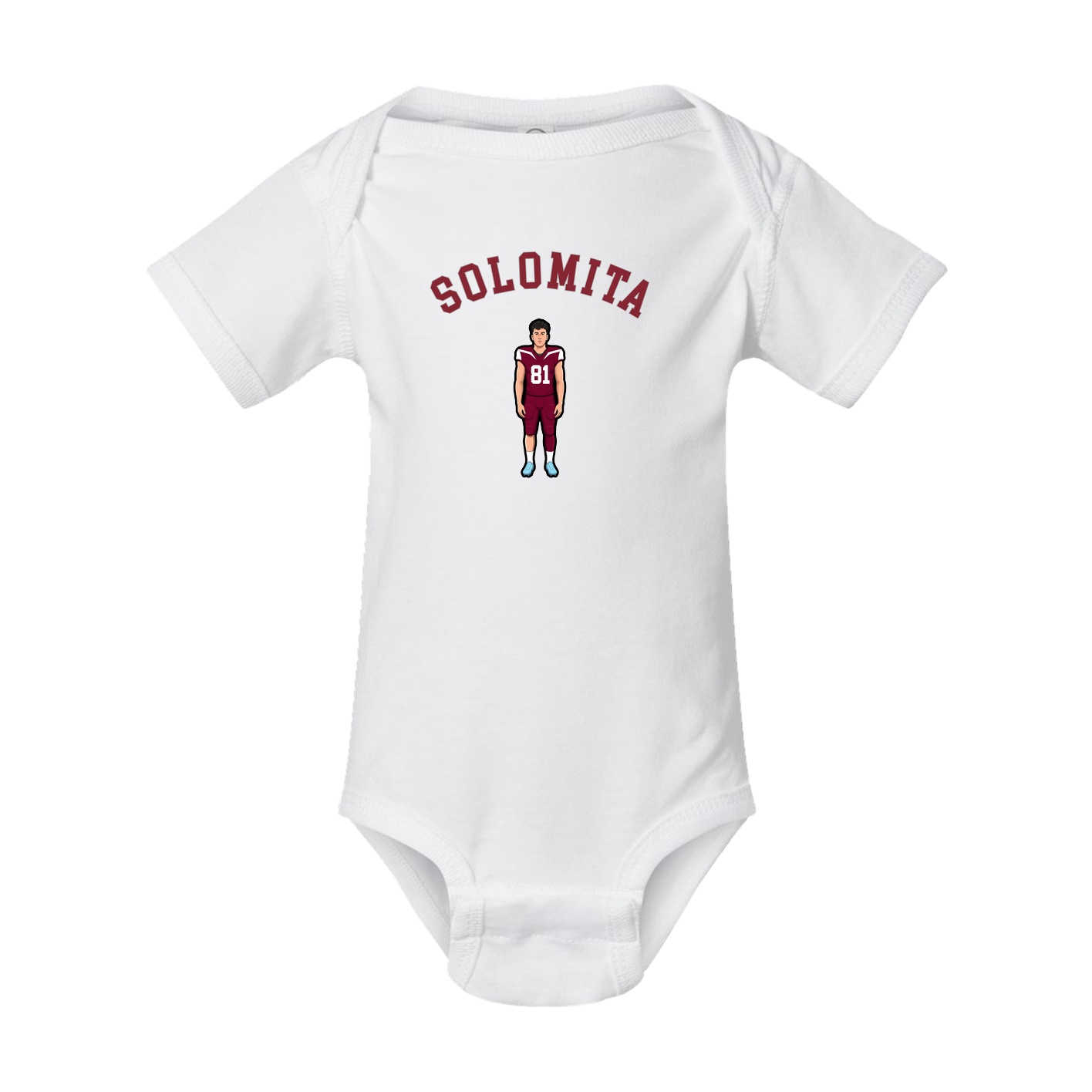 Baby Onesie — Shirsey Arch in White