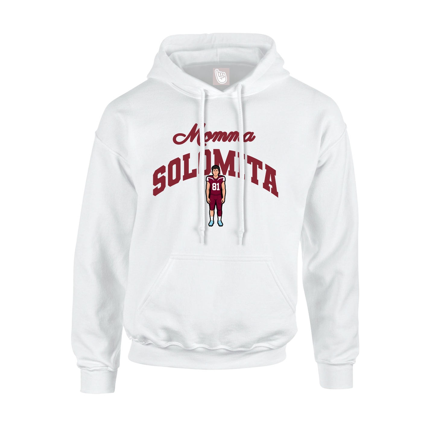 Hoodie — Mothers Day Arch in White
