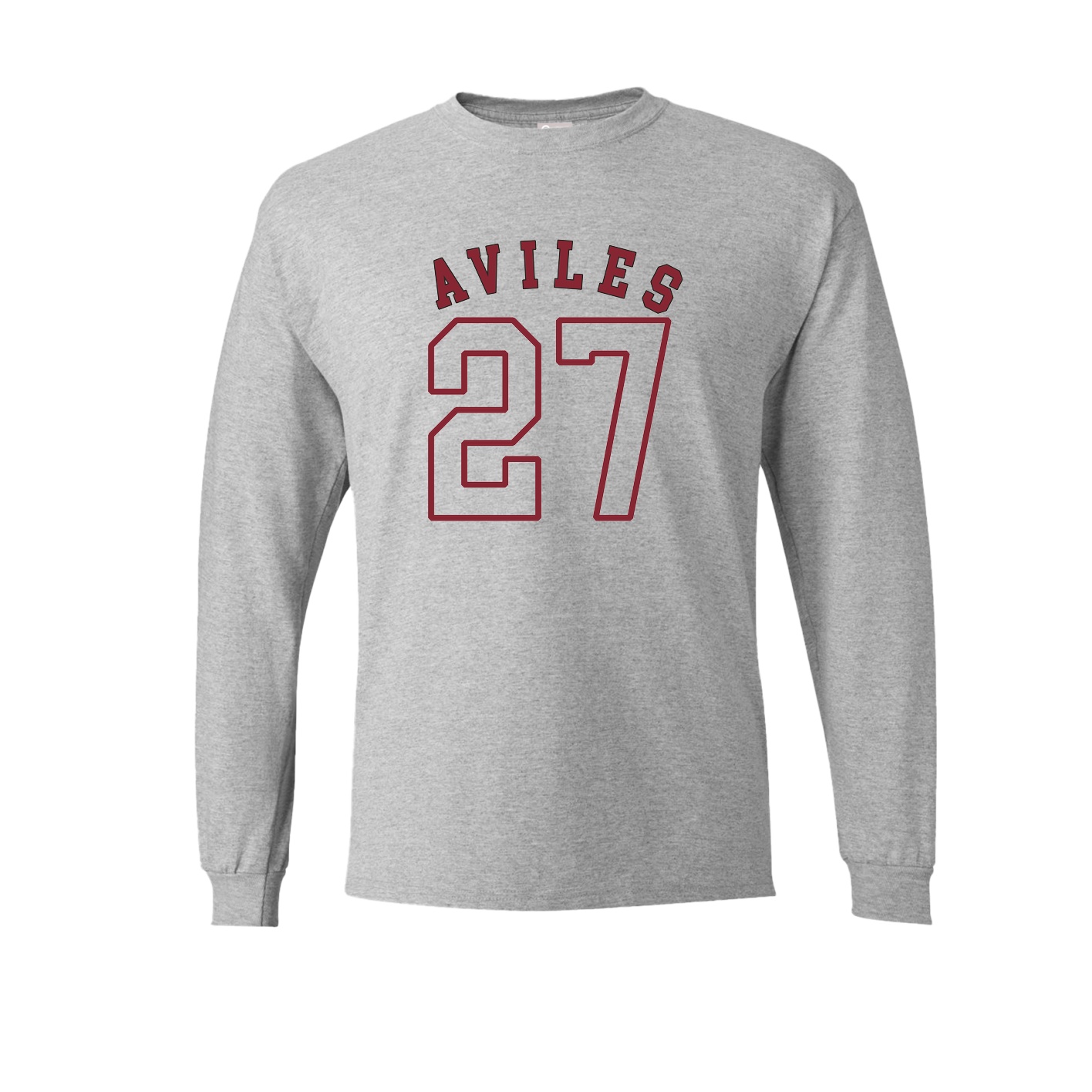 Long Sleeve Tee — Shirsey Arch in Grey