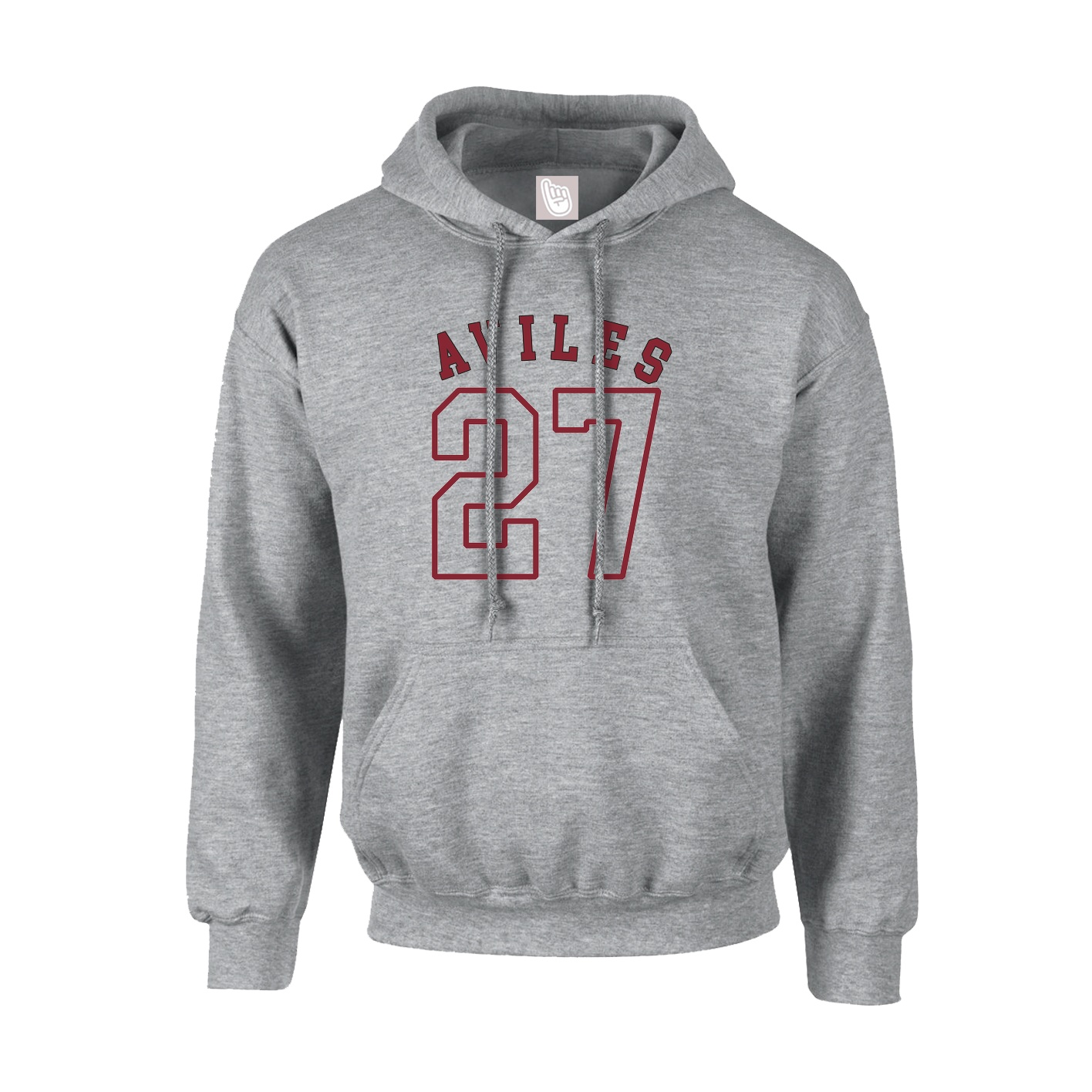 Hoodie — Shirsey Arch in Grey