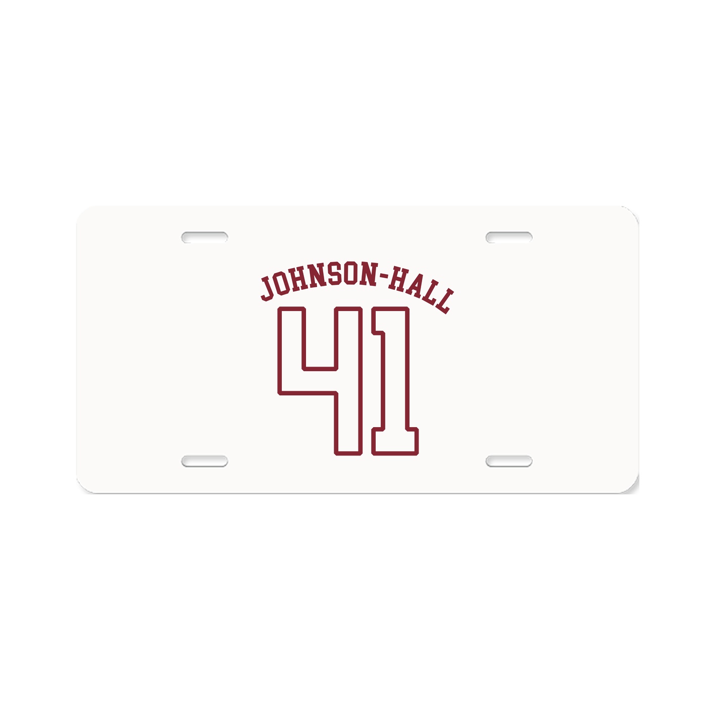 License Plate — Shirsey Arch in Classic