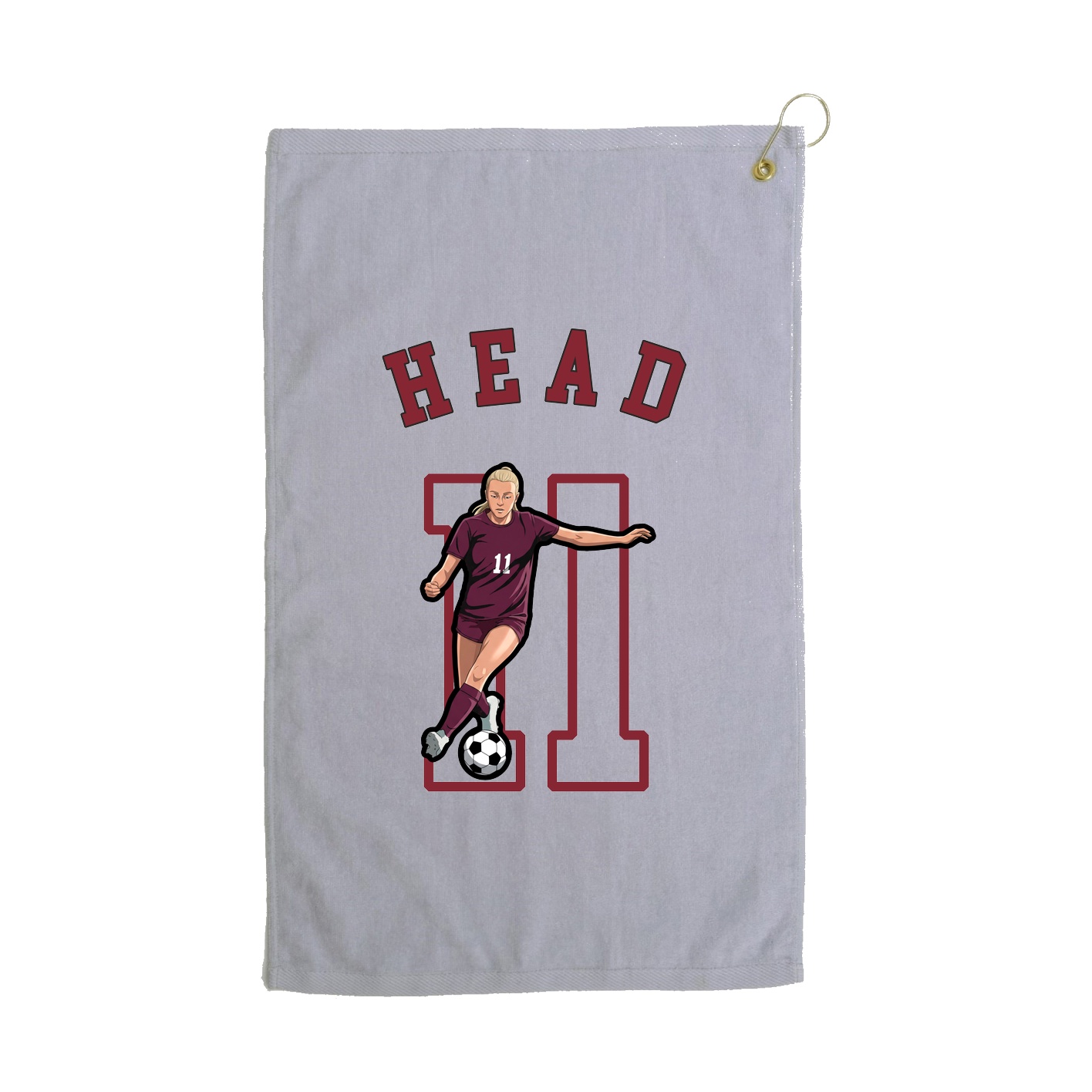 Golf Towel — Shirsey Arch in Grey