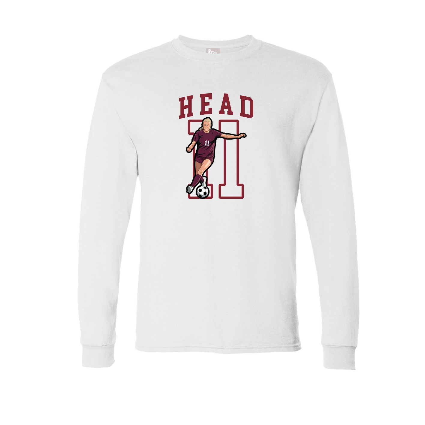 Long Sleeve Tee — Shirsey in White