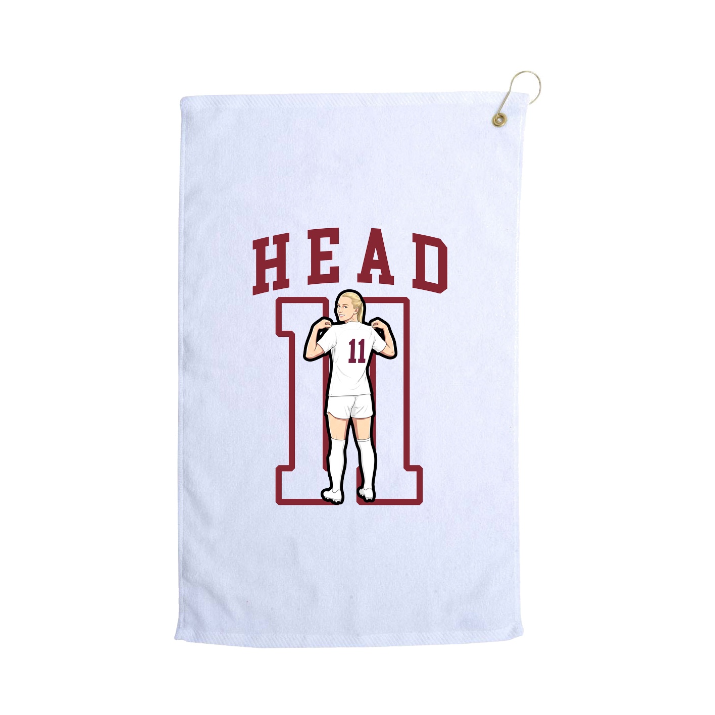 Golf Towel — Shirsey in White