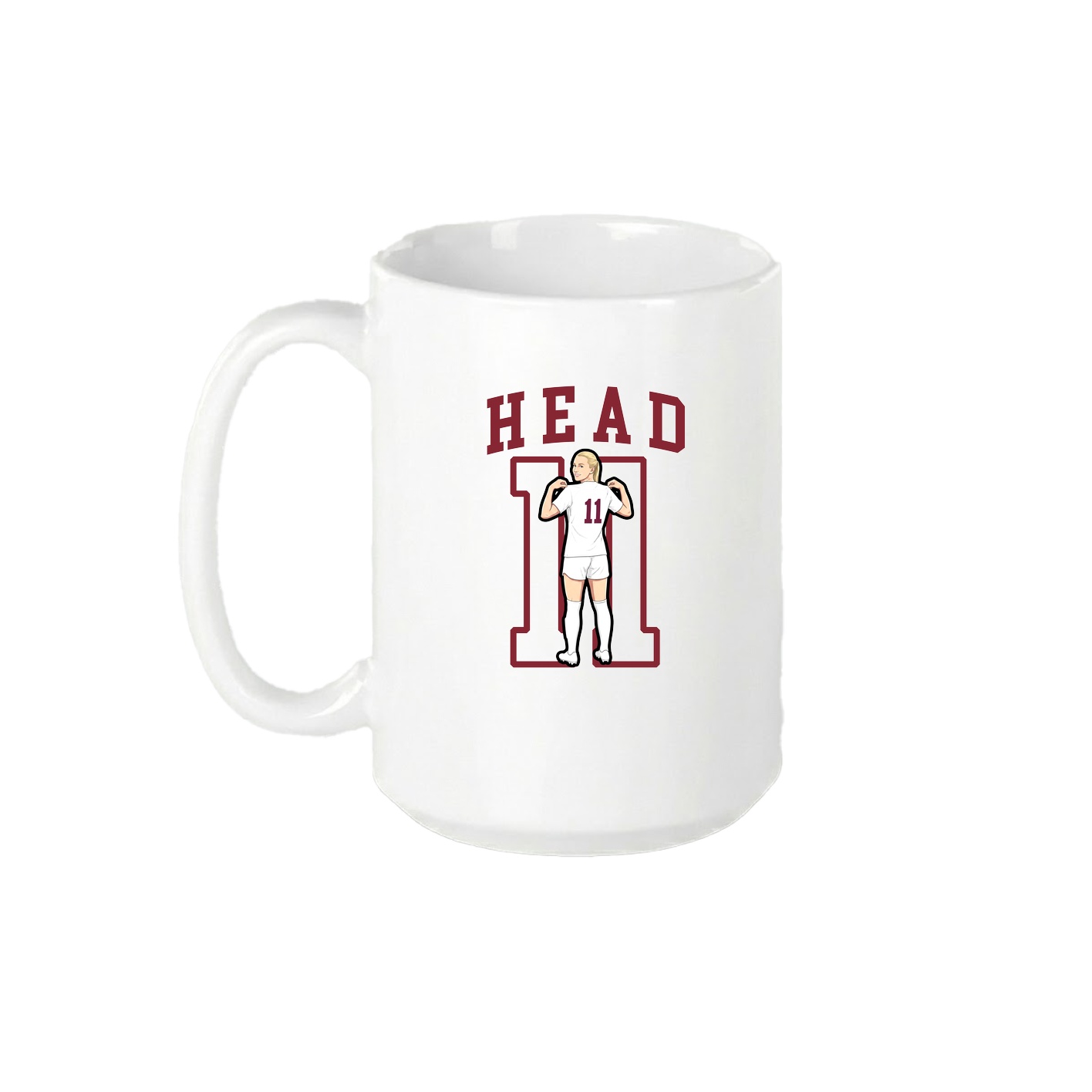 15oz Coffee Mug — Shirsey in White